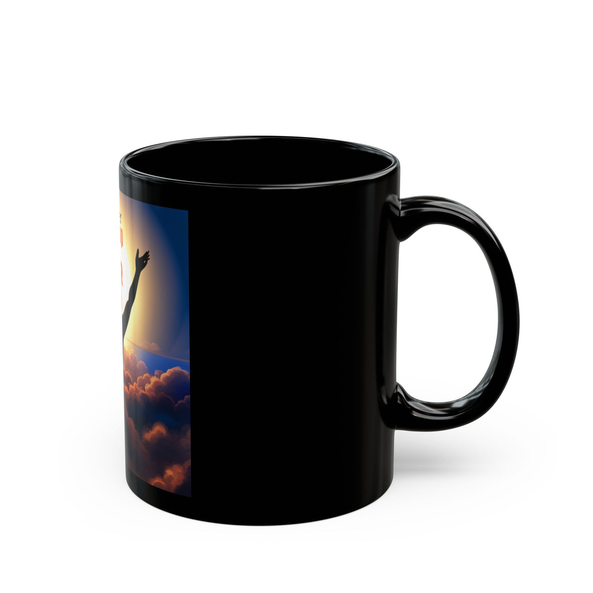 "BECOMING HER" Black Mug (11oz, 15oz)