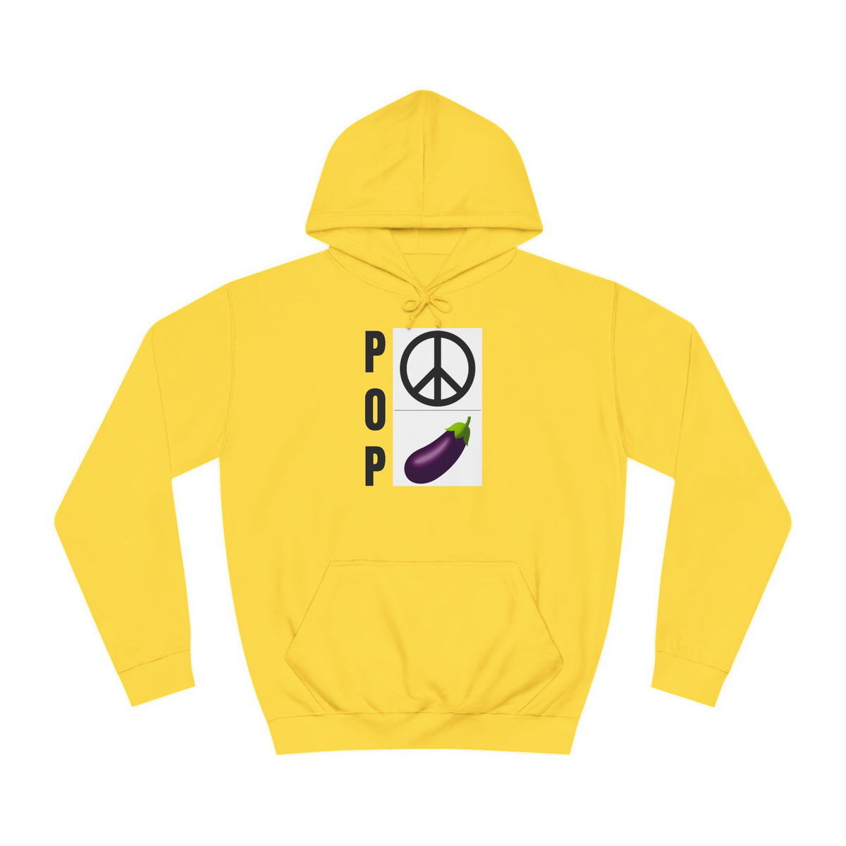 "Peace Ova" Unisex College Hoodie