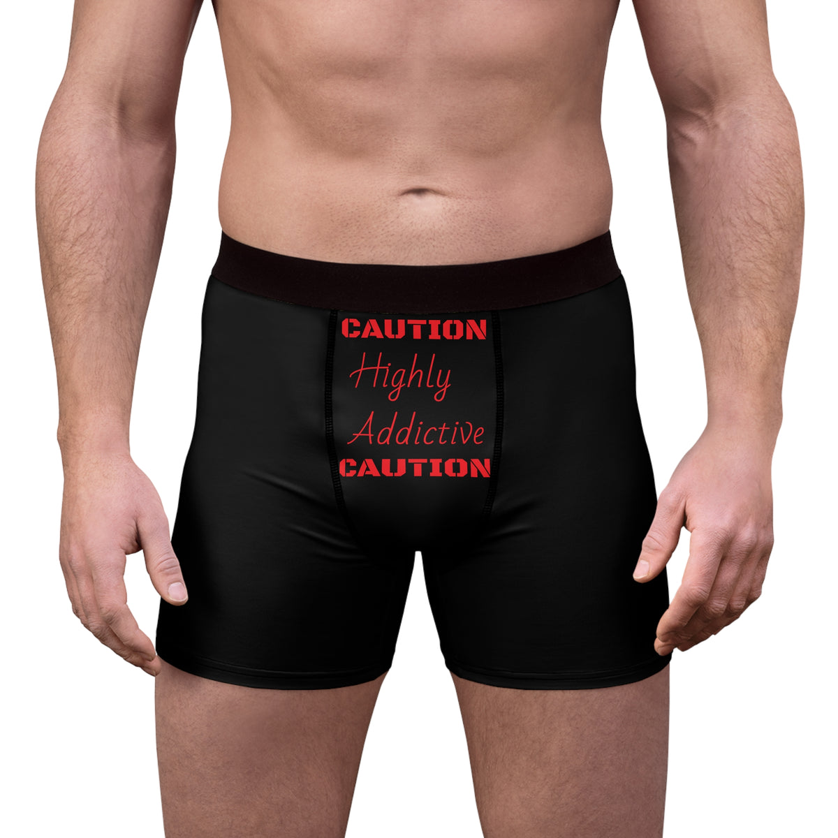 "Highly Addictive" Men's Boxer Briefs (AOP)
