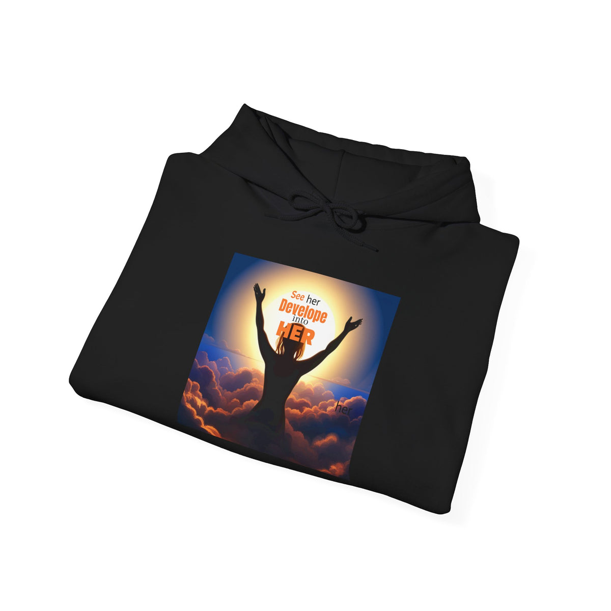 "Becoming Her" Unisex Heavy Blend™ Hooded Sweatshirt