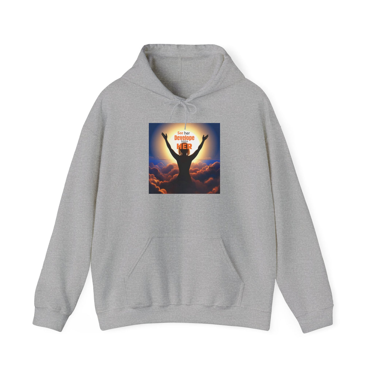 "Becoming Her" Unisex Heavy Blend™ Hooded Sweatshirt