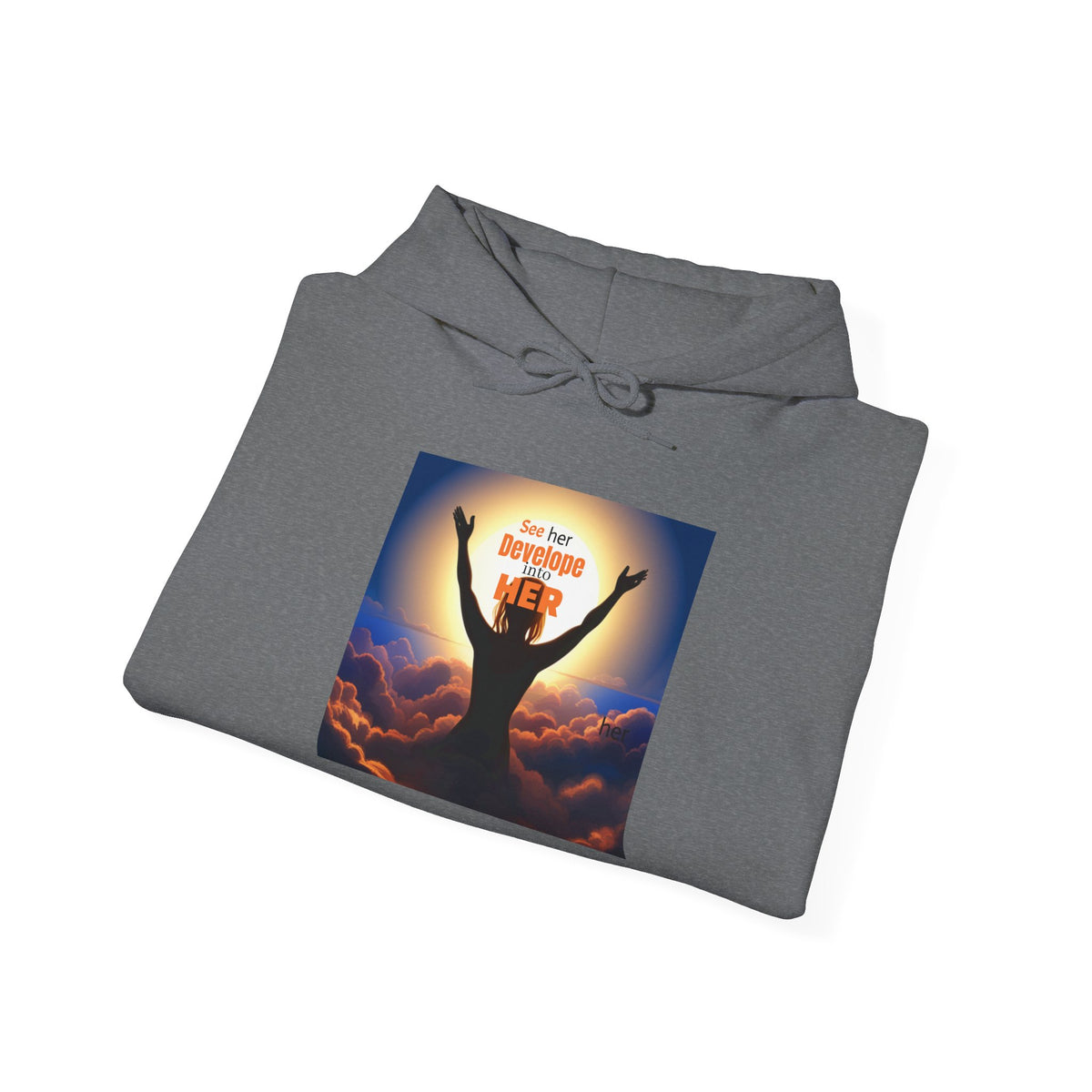 "Becoming Her" Unisex Heavy Blend™ Hooded Sweatshirt