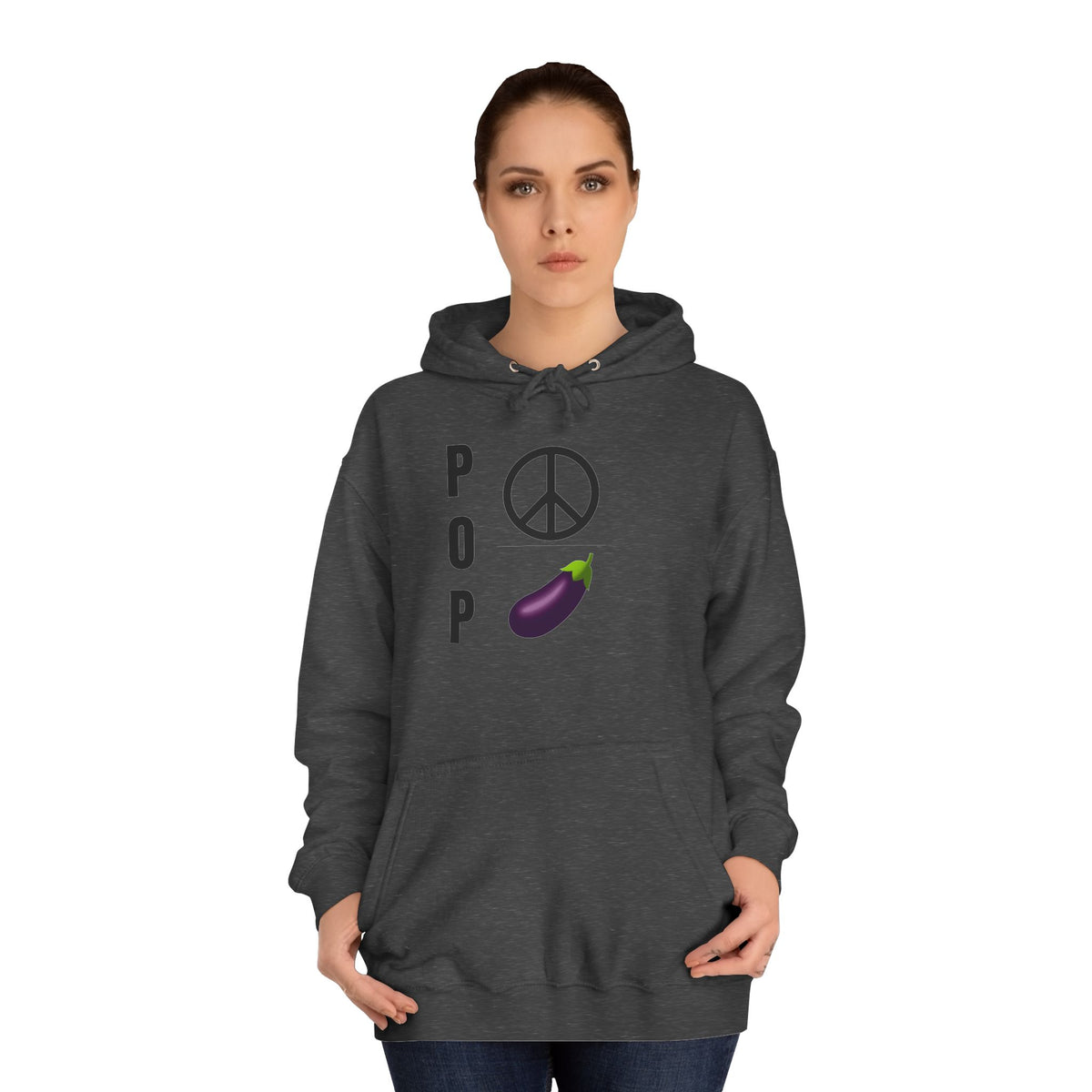"Peace Ova" Unisex College Hoodie