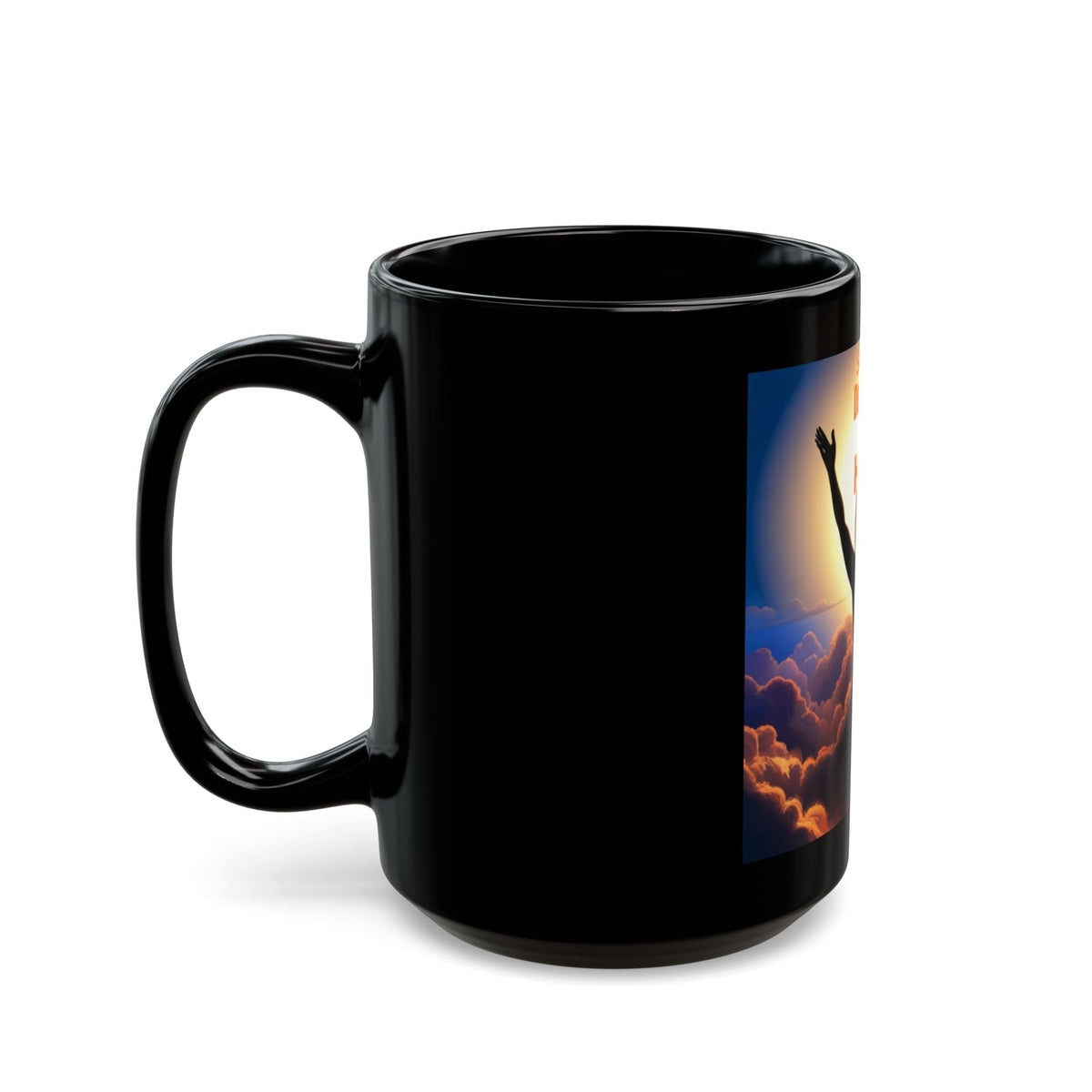"BECOMING HER" Black Mug (11oz, 15oz)