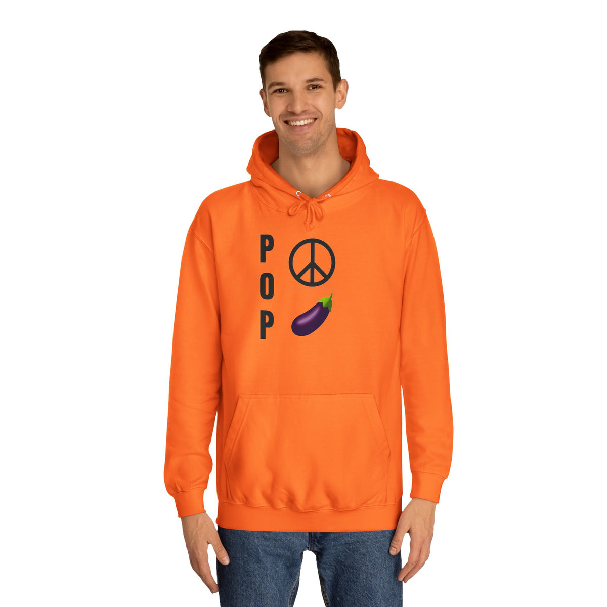 "Peace Ova" Unisex College Hoodie