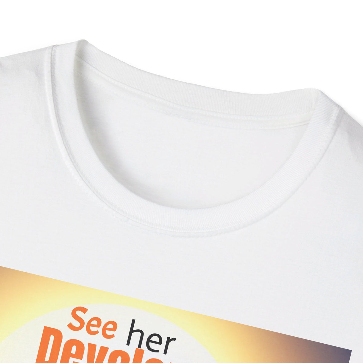 "BECOMING HER" Unisex Softstyle T-Shirt