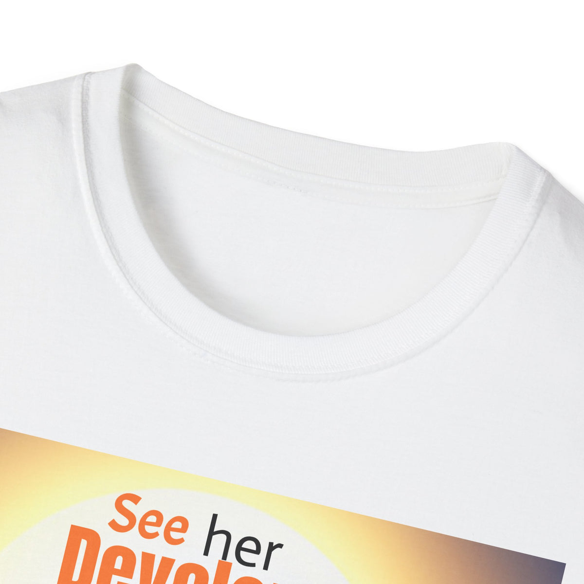 "BECOMING HER" Unisex Softstyle T-Shirt