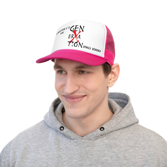 "Product of Generation X" Trucker Caps
