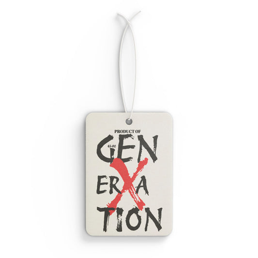 "Property of Generation X" Car Air Freshener