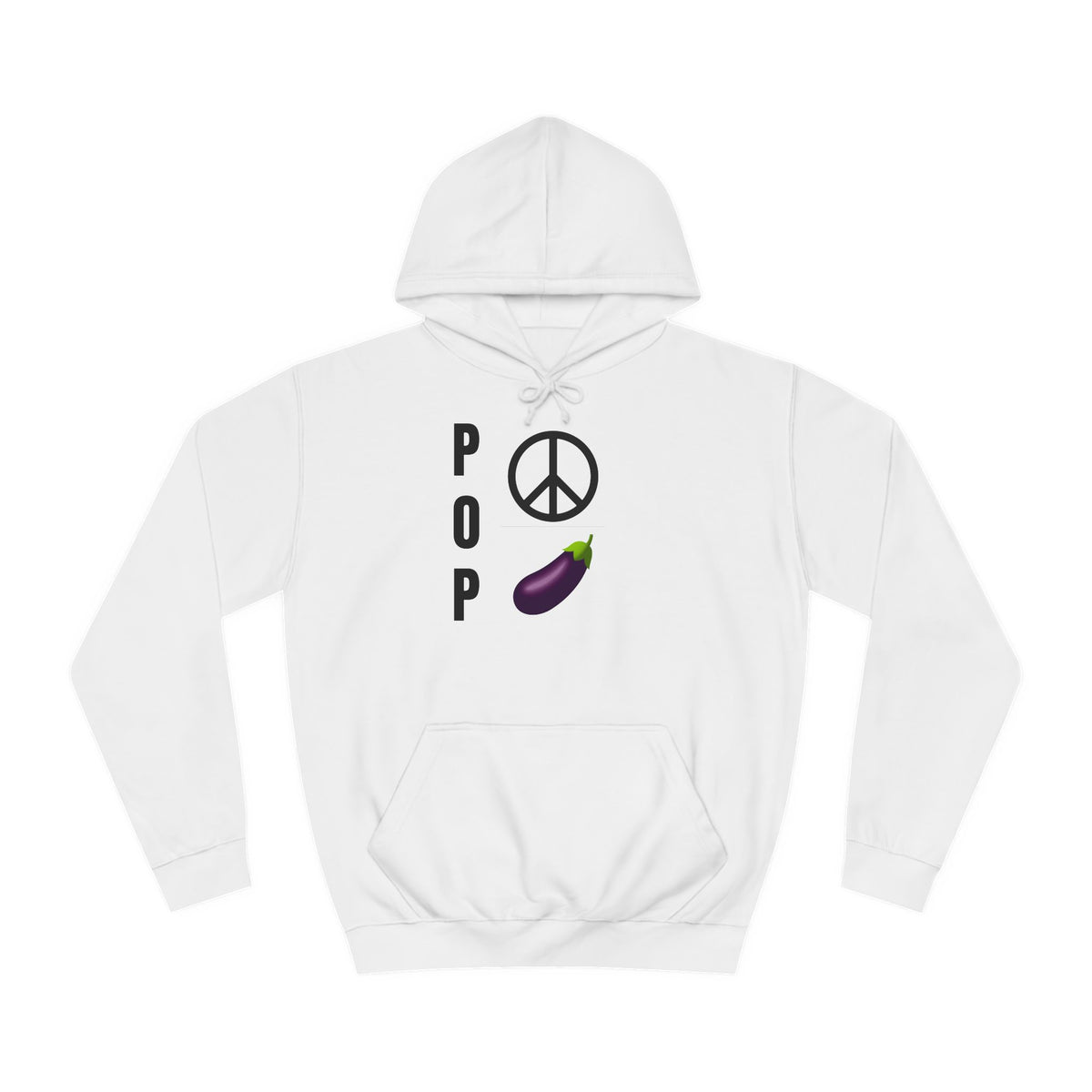 "Peace Ova" Unisex College Hoodie
