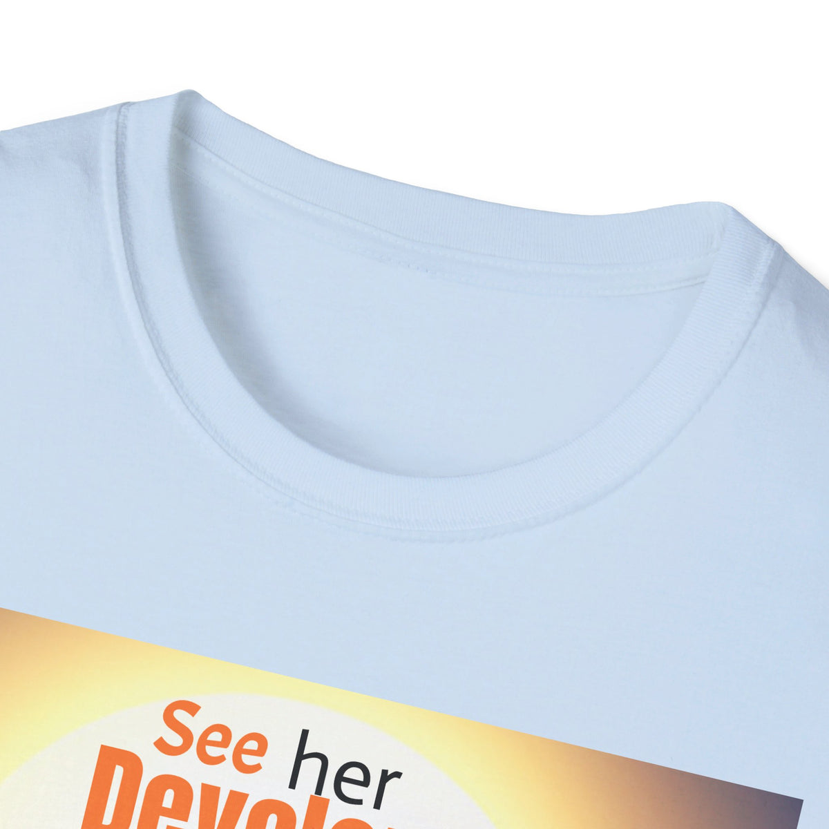 "BECOMING HER" Unisex Softstyle T-Shirt