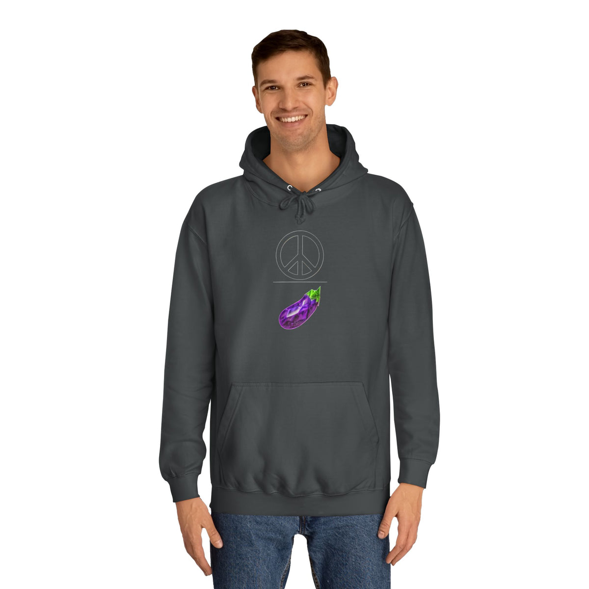"Peace Ova" Unisex College Hoodie