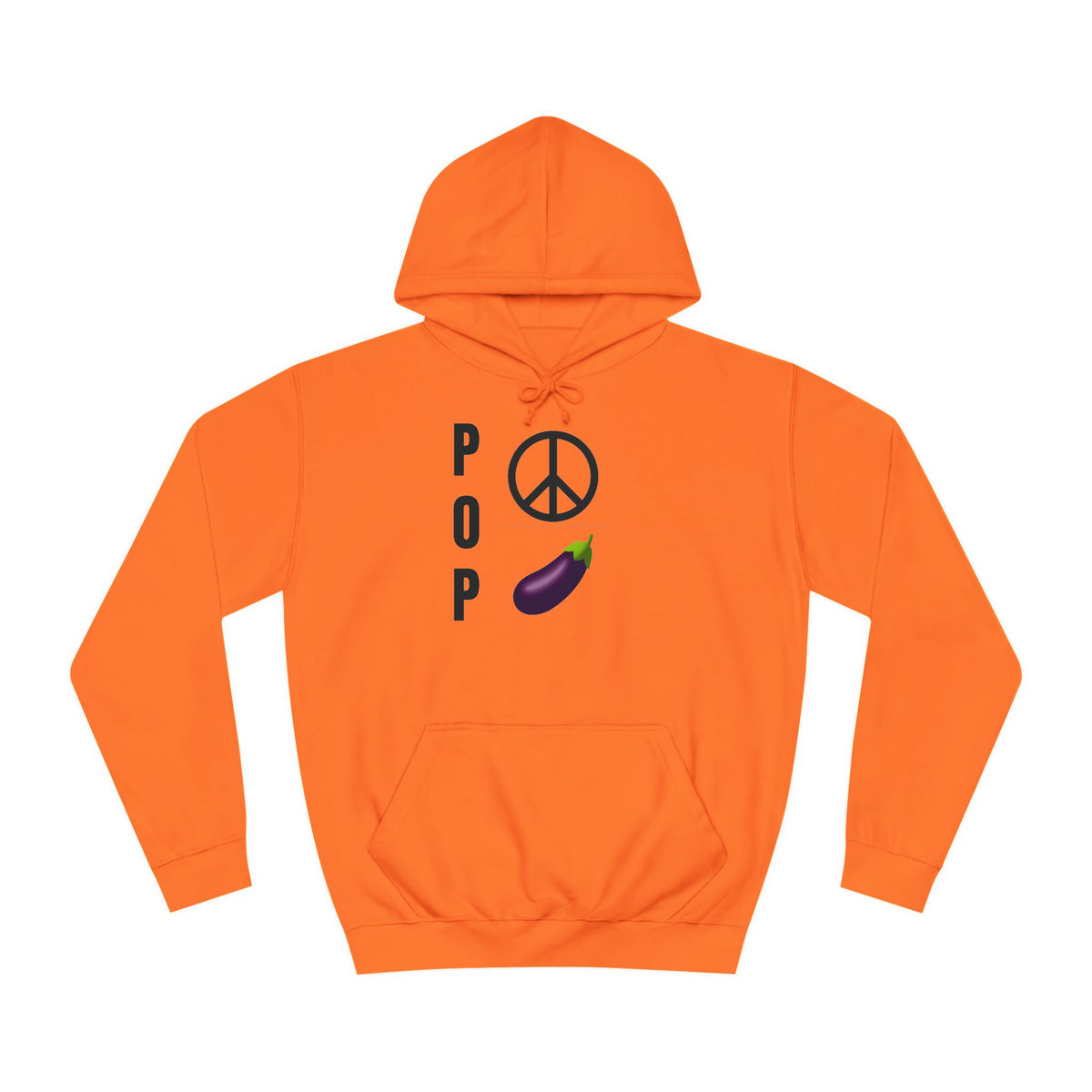 "Peace Ova" Unisex College Hoodie