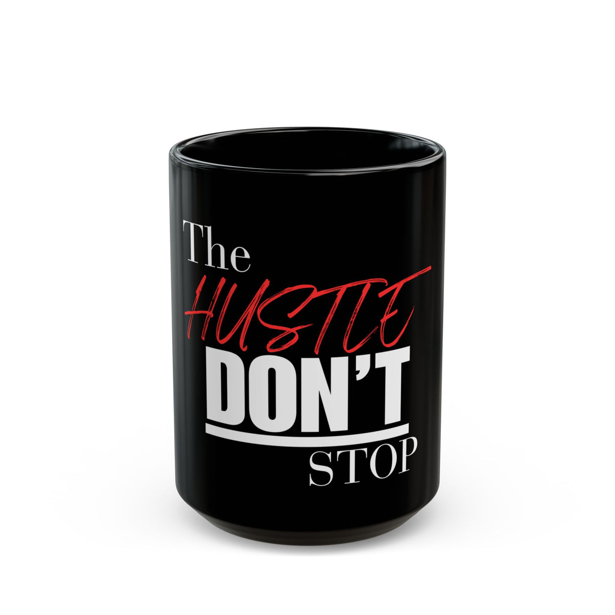 "T.H.D.S." Black Ceramic Mug (11oz, 15oz)