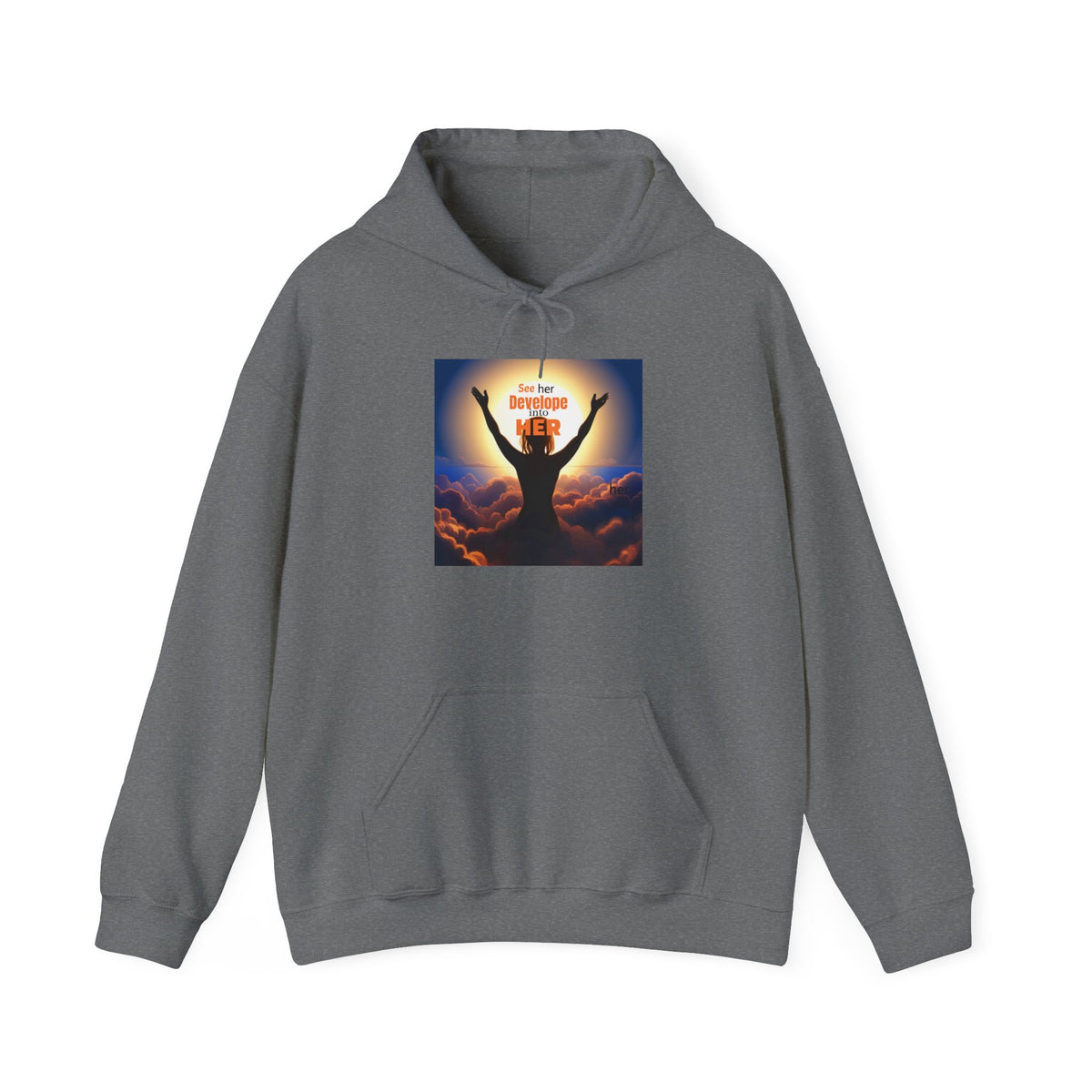 "Becoming Her" Unisex Heavy Blend™ Hooded Sweatshirt